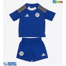 Leicester City Domaci Dres za djecu 2025-26 Kratak Rukav (+ Kratke hlače)